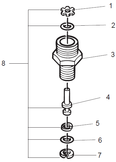 EP2300 Transducer Assembly Parts